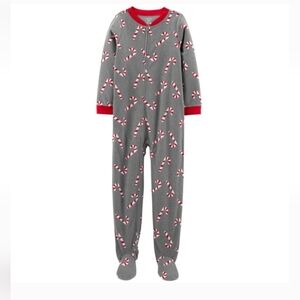 NWT CARTER'S Candy Cane PJ